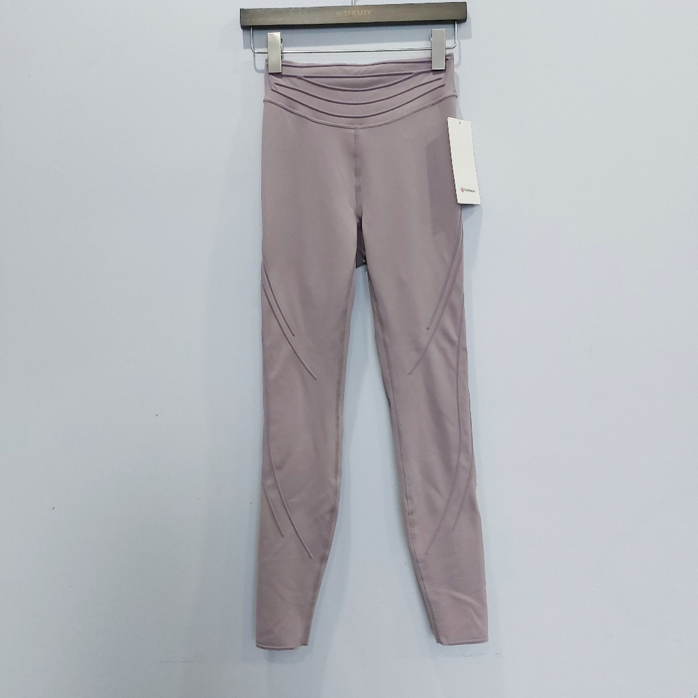 Lululemon Get in Line SHR Tight 28” Super Hi Rise Violet Verbena